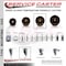 Service Caster 5'' High Temp Phenolic Wheel Swivel 7/16'' Grip Ring Stem Caster Set, 4PK SCC-GR20S514-PHSHT-716138-4 - alternate 2